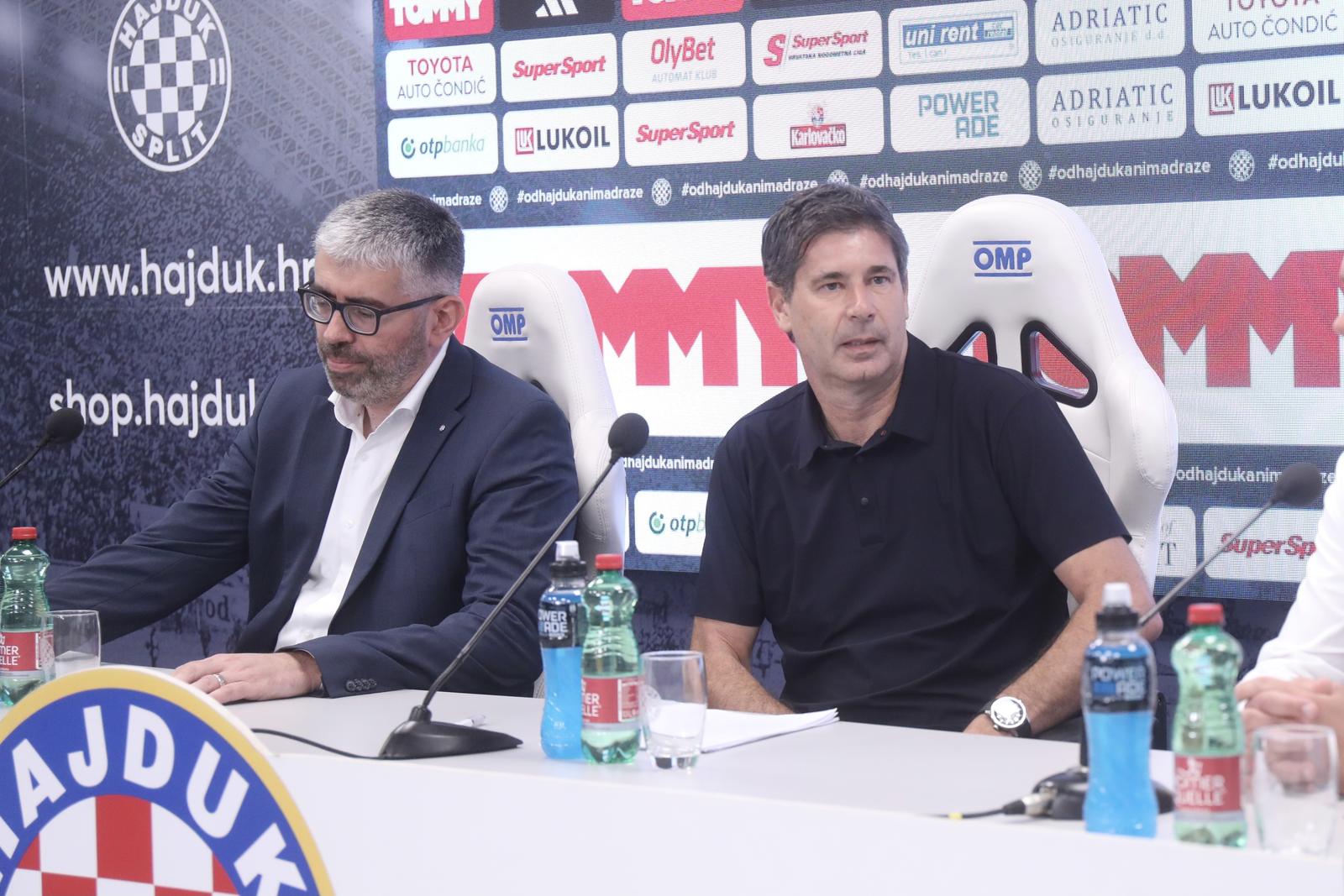 Split: Goran Vučević predstavljen za novog sportskog direktora Hajduka