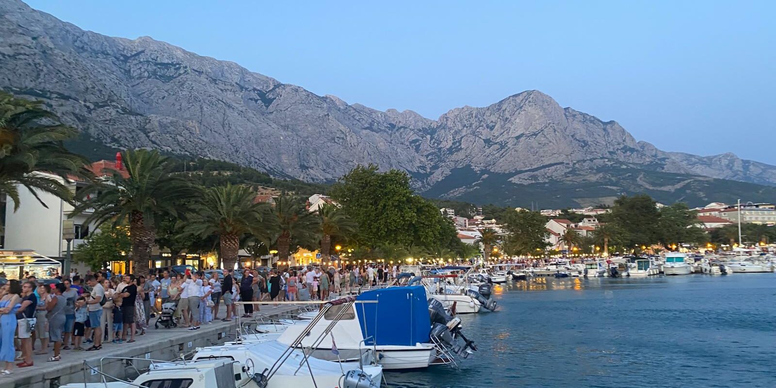 Baška Voda panorama