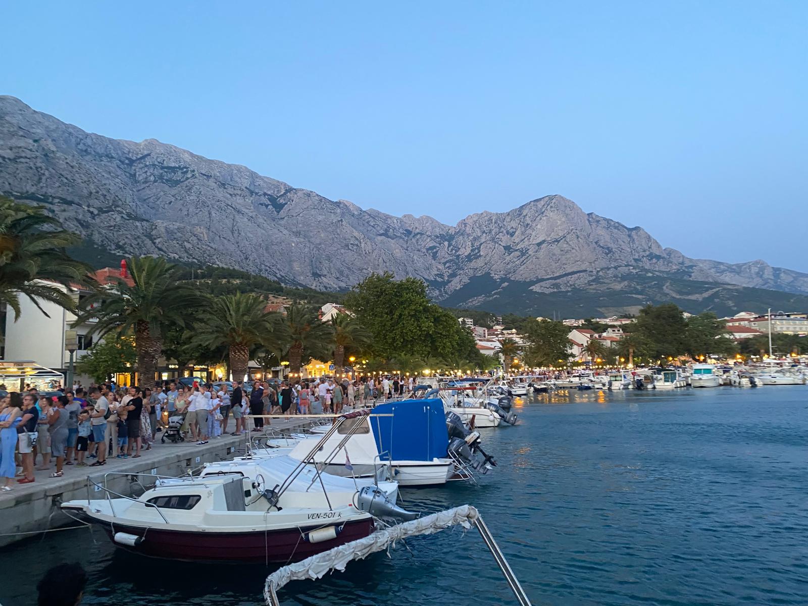 Baška Voda panorama