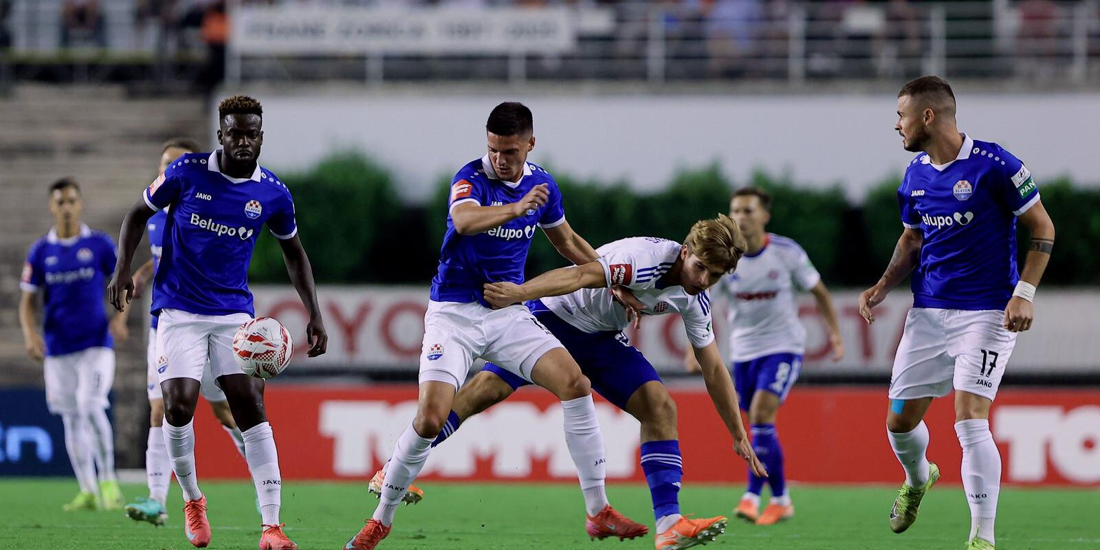 Split: Utakmica trećeg kola Prve HNL između HNK Hajduk i NK Slaven Belupo