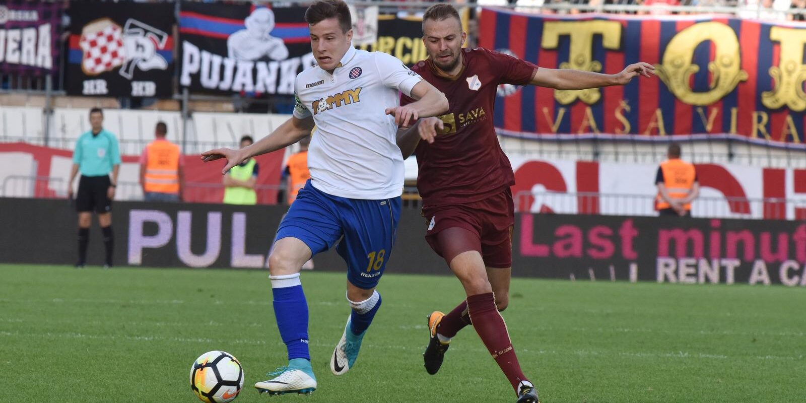 Split: Hrvatski Telekom Prva liga, 09. kolo, HNK Hajduk – HNK Rijeka