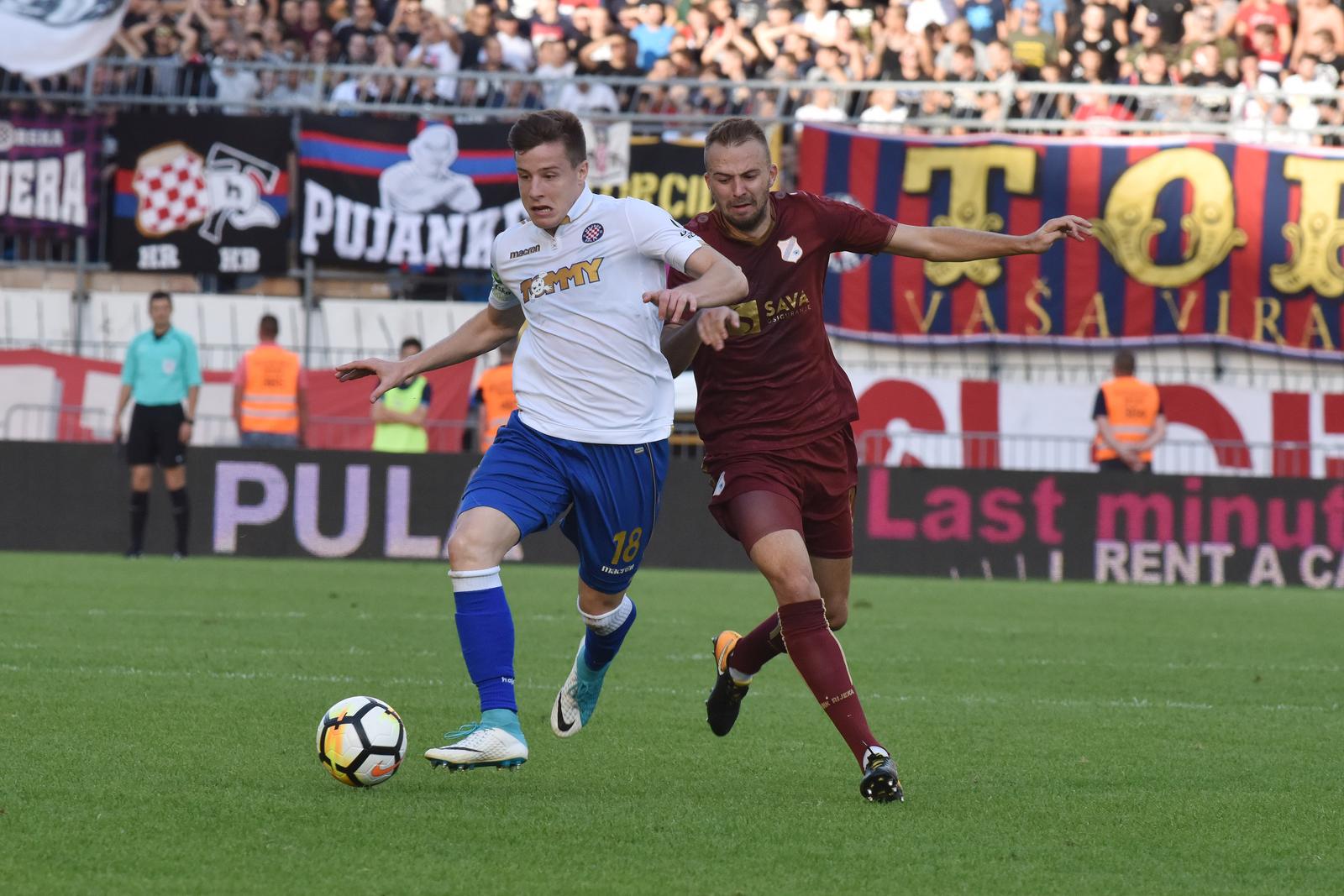 Split: Hrvatski Telekom Prva liga, 09. kolo, HNK Hajduk – HNK Rijeka