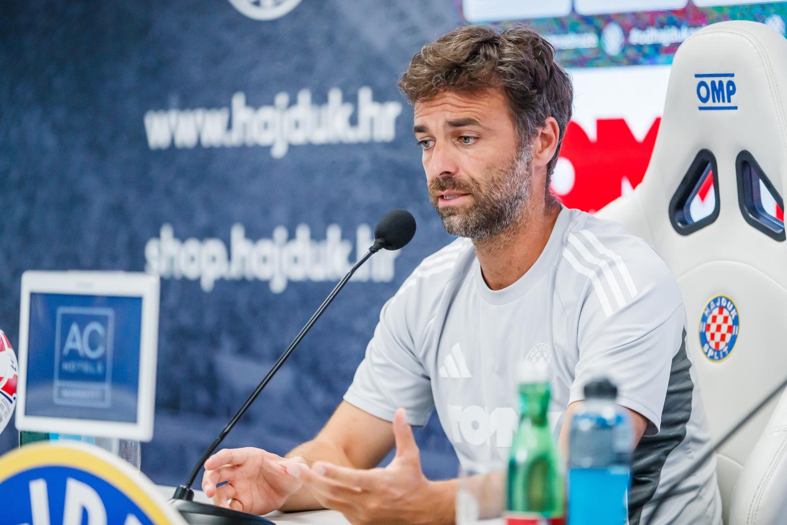 Split: Konferencija za medije povodom sutrašnje utakmice Hajduk – Rijeka