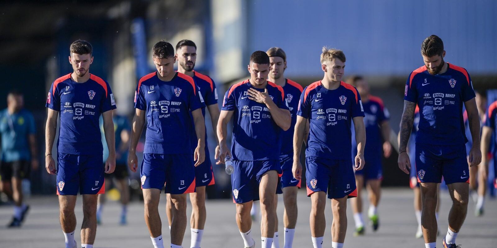 Zagreb: Trening hrvatske nogometne reprezentacije