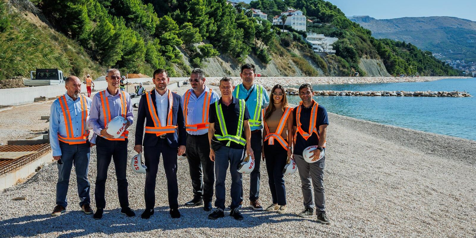 Split: Obilazak gradilišta buduće šetnice Duilovo-Stobreč