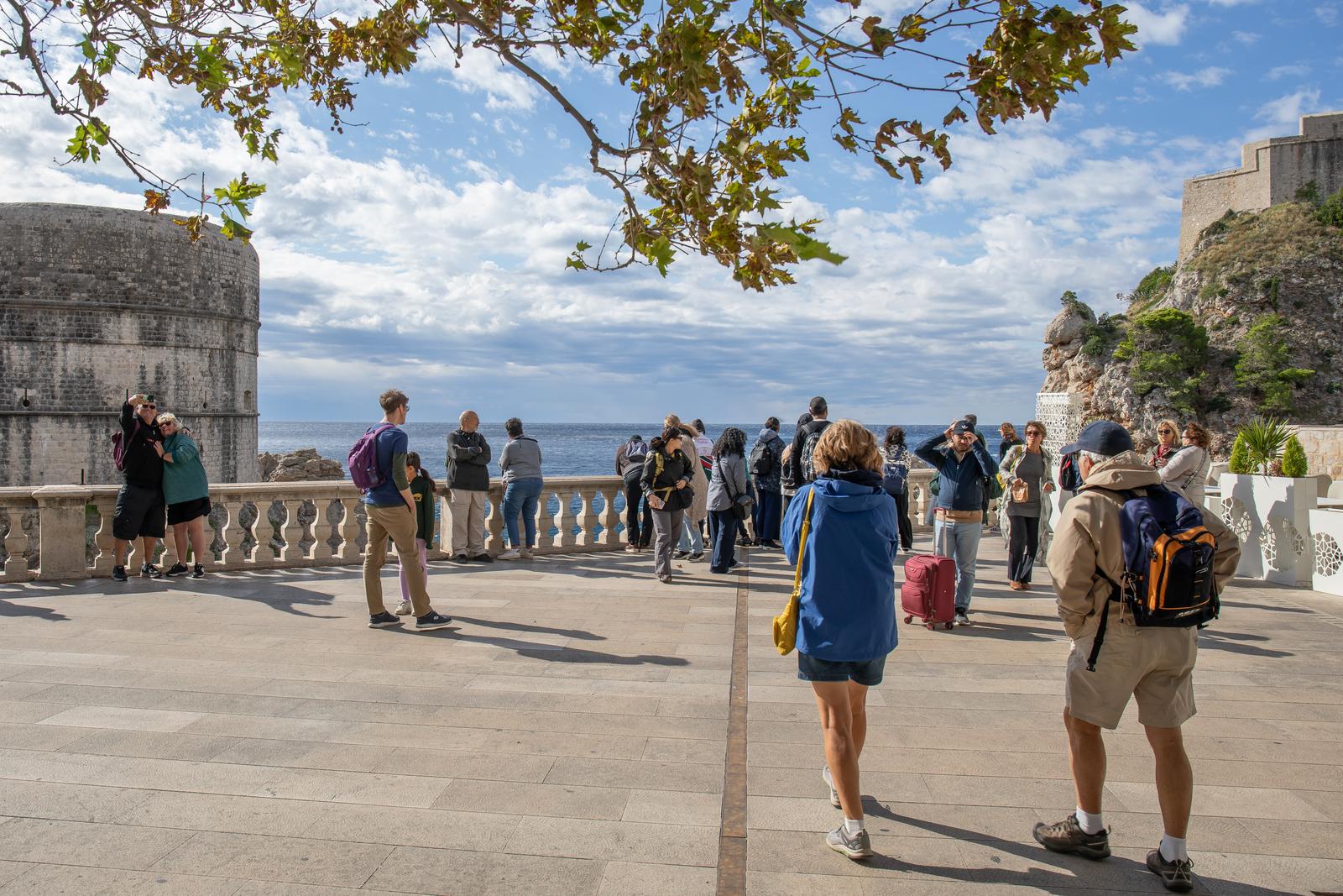 Dubrovnik: Zahlađenje uz jaku buru