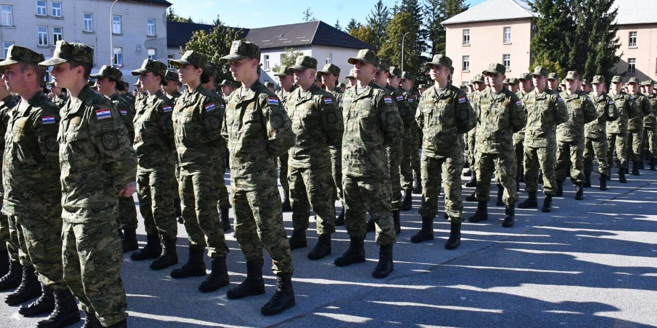 Požega: Svečana prisega 47. naraštaja ročnika na dragovoljnom vojnom  osposobljavanju