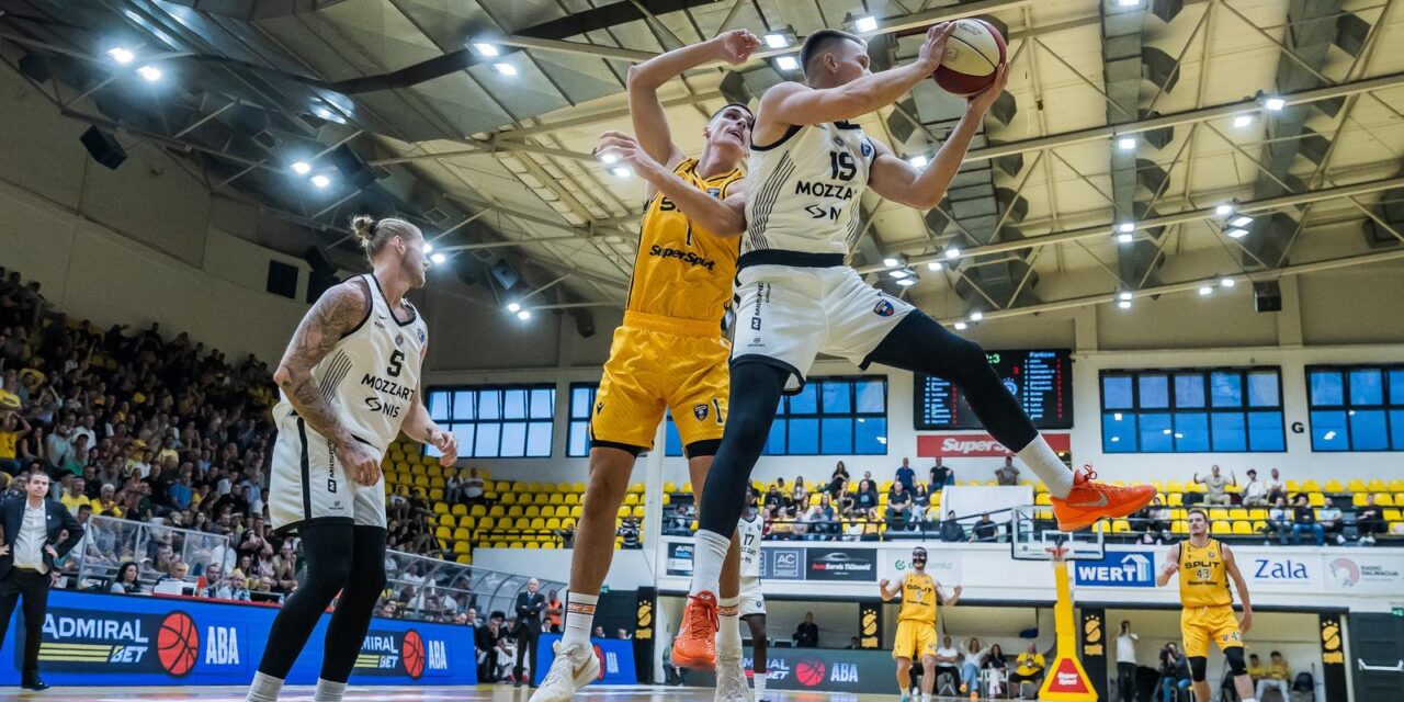 Split: Košarkaška utakmica između KK Split I KK Partizan