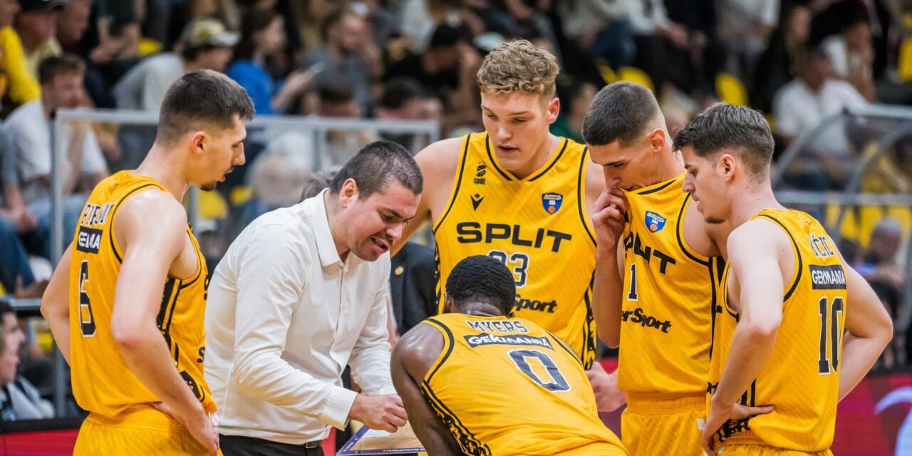 Split: Košarkaška utakmica između KK Split I KK Partizan