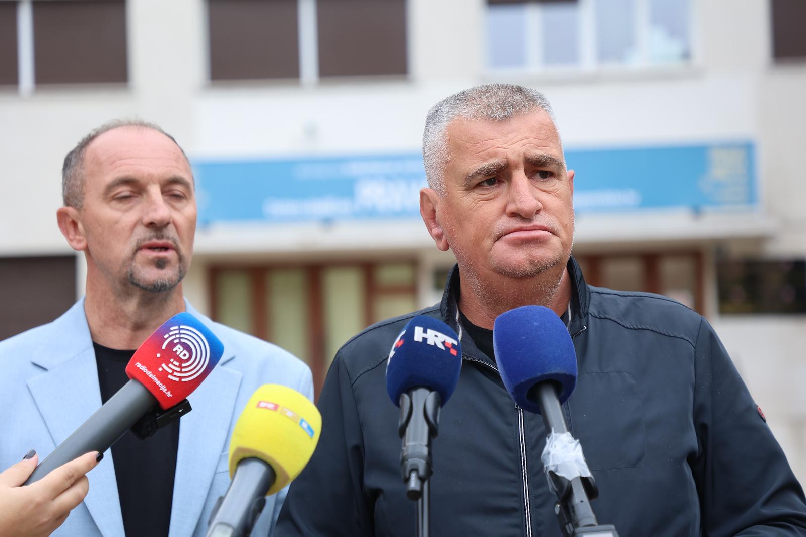 Split: Miro Bulj održao konferenciju za medije