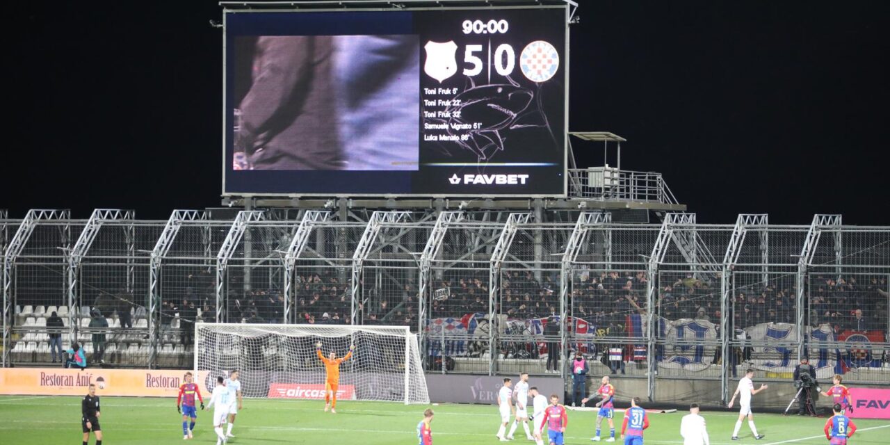 Rijeka: HNK Rijeka i HNK Hajduk odigrali utakmicu 14. kola SuperSport HNL