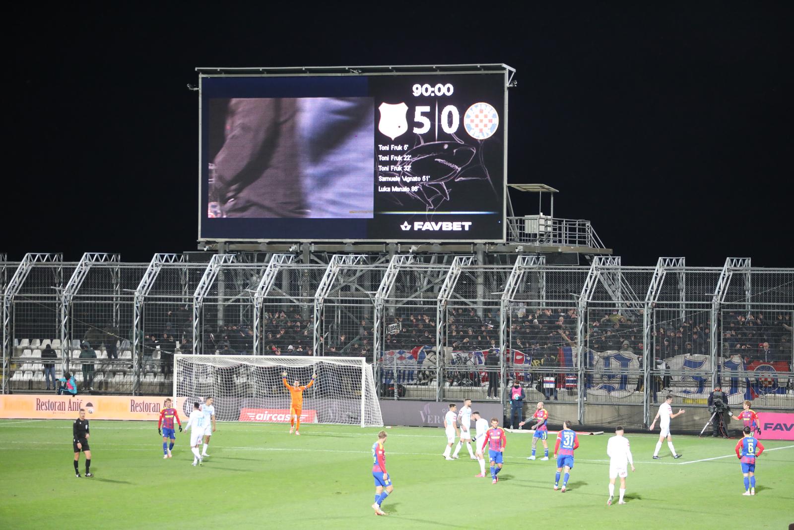 Rijeka: HNK Rijeka i HNK Hajduk odigrali utakmicu 14. kola SuperSport HNL