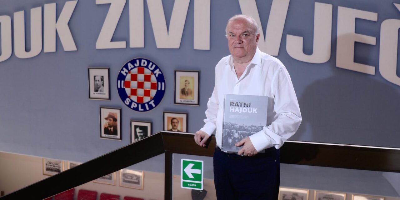 Split: Hajdukov kroničar Jurica Gizdić