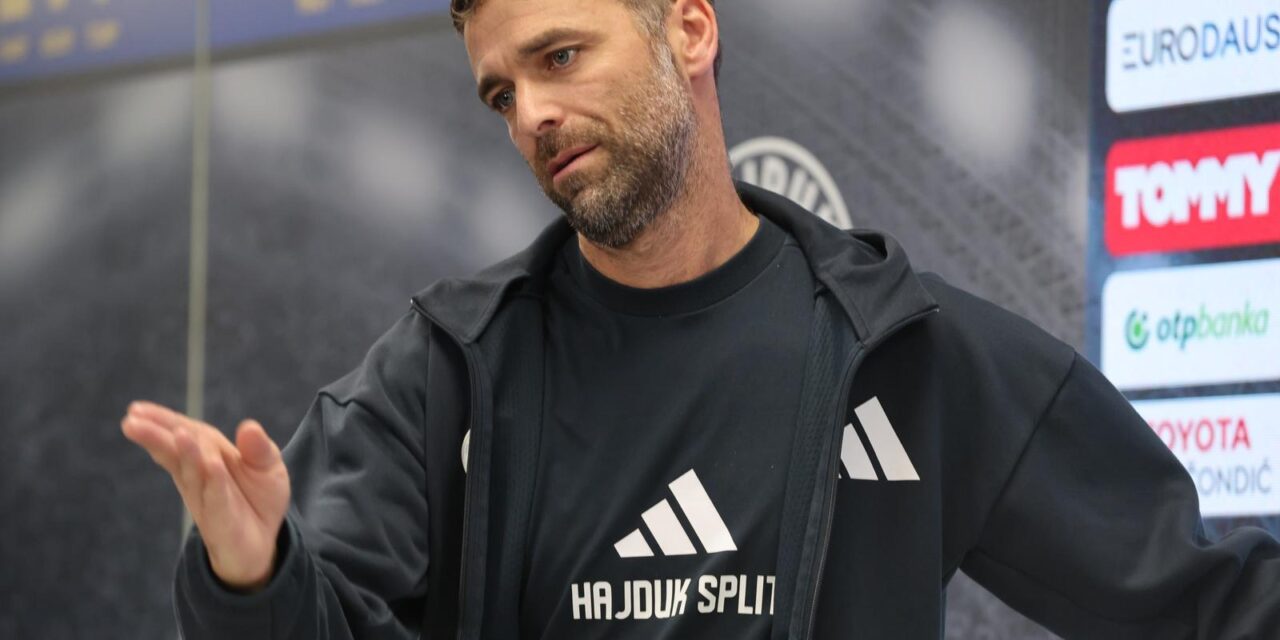 Split: Gonzalo Garcia održao konferenciju za medije uoči derbija protiv Dinama
