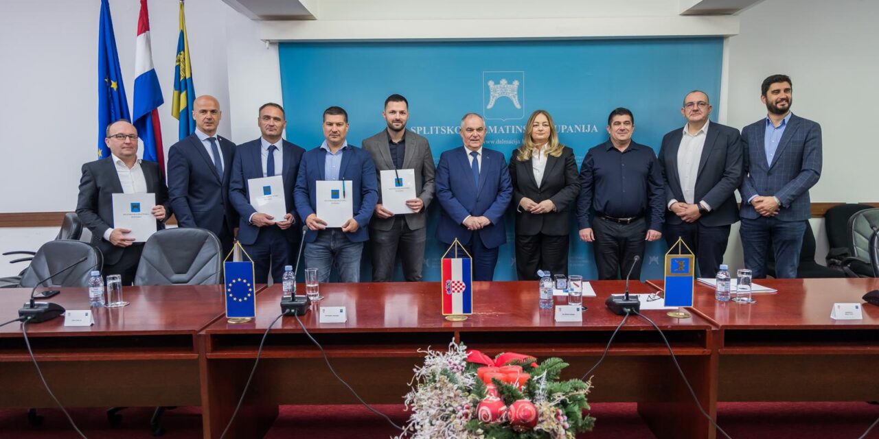 Split: Potpisivanje sporazuma u okviru Programa sufinanciranja projekata jedinica lokalne samouprave