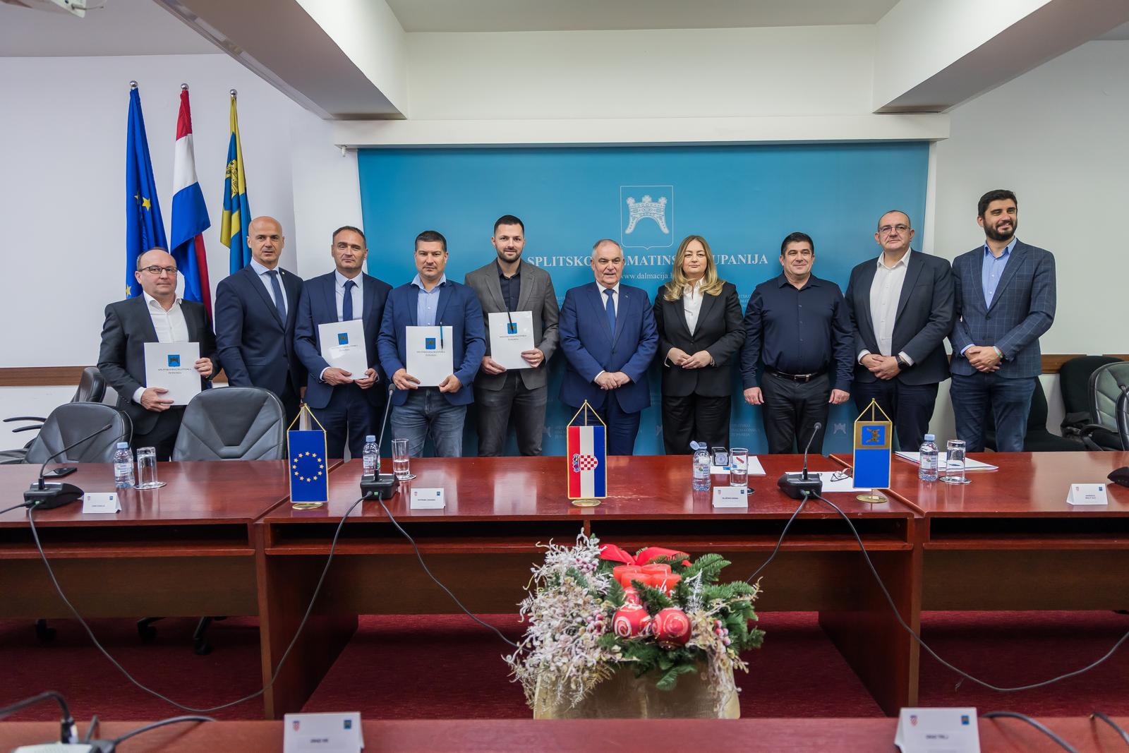 Split: Potpisivanje sporazuma u okviru Programa sufinanciranja projekata jedinica lokalne samouprave