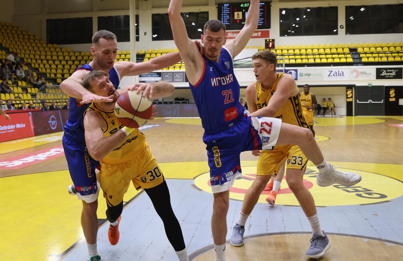 Split: Split i Igokea sastali se na Gripama na utakmici AdmiralBet ABA lige