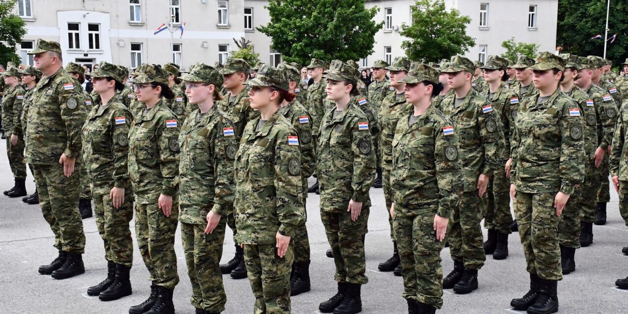 Požega: Svečana prisega 46. naraštaja ročnika u vojarni 123. brigade Hrvatske vojske