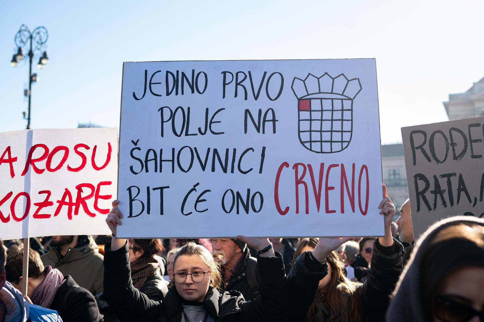 Zagreb: Prosvjedni marš “Ujedinjeni protiv fašizma”