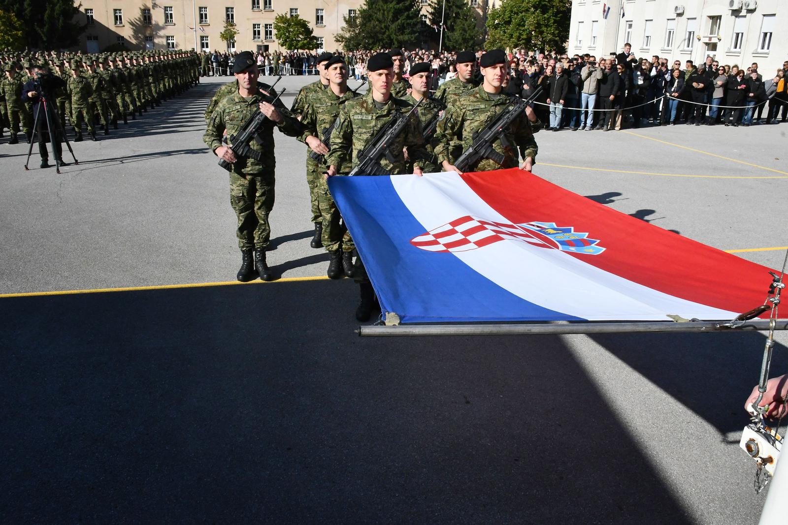 Požega: Svečana prisega 47. naraštaja ročnika na dragovoljnom vojnom  osposobljavanju