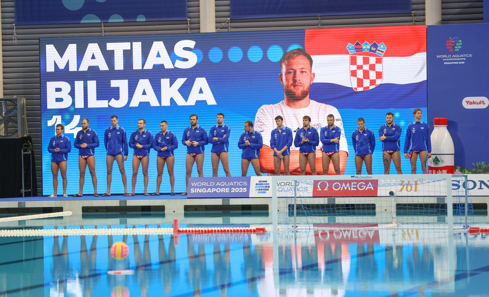 Singapur: Svjetsko prvenstvo u vaterpolu, Hrvatska – Crna Gora