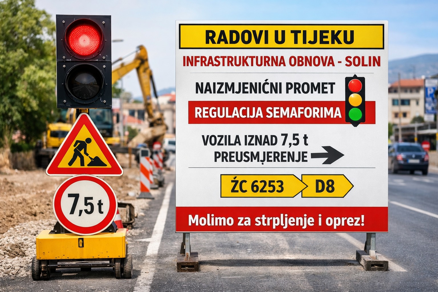 Radovi u Solinu
