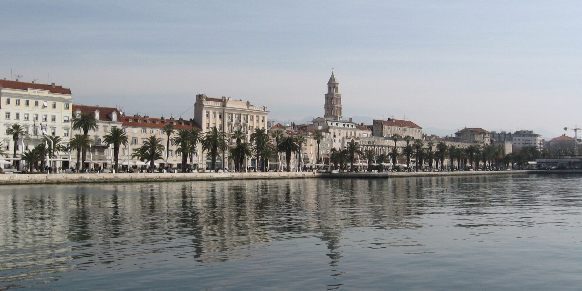 Dioklecijanova palača – pogled s mora