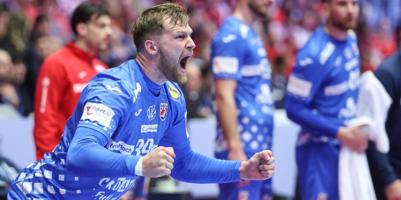 Susret Islanda i Hrvatske u utakmici za treće mjesto EHF Europskog prvenstva