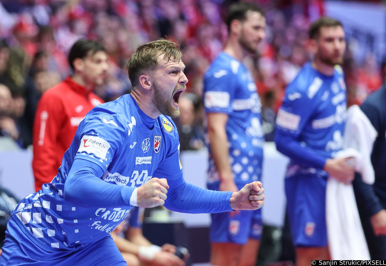 Susret Islanda i Hrvatske u utakmici za treće mjesto EHF Europskog prvenstva