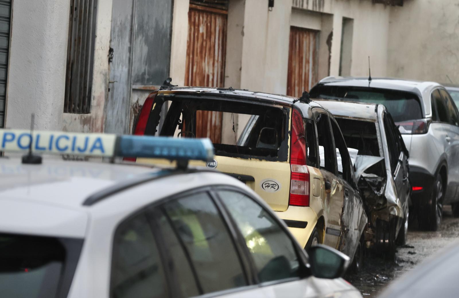 Split: Izgorjela dva vozila tijekom noći
