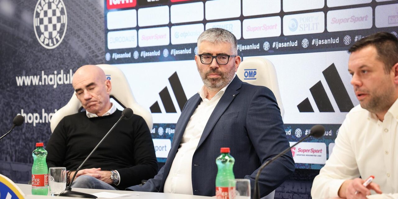 Predsjednik Uprave Bilić potvrdio, Goran Vučević napušta Hajduk