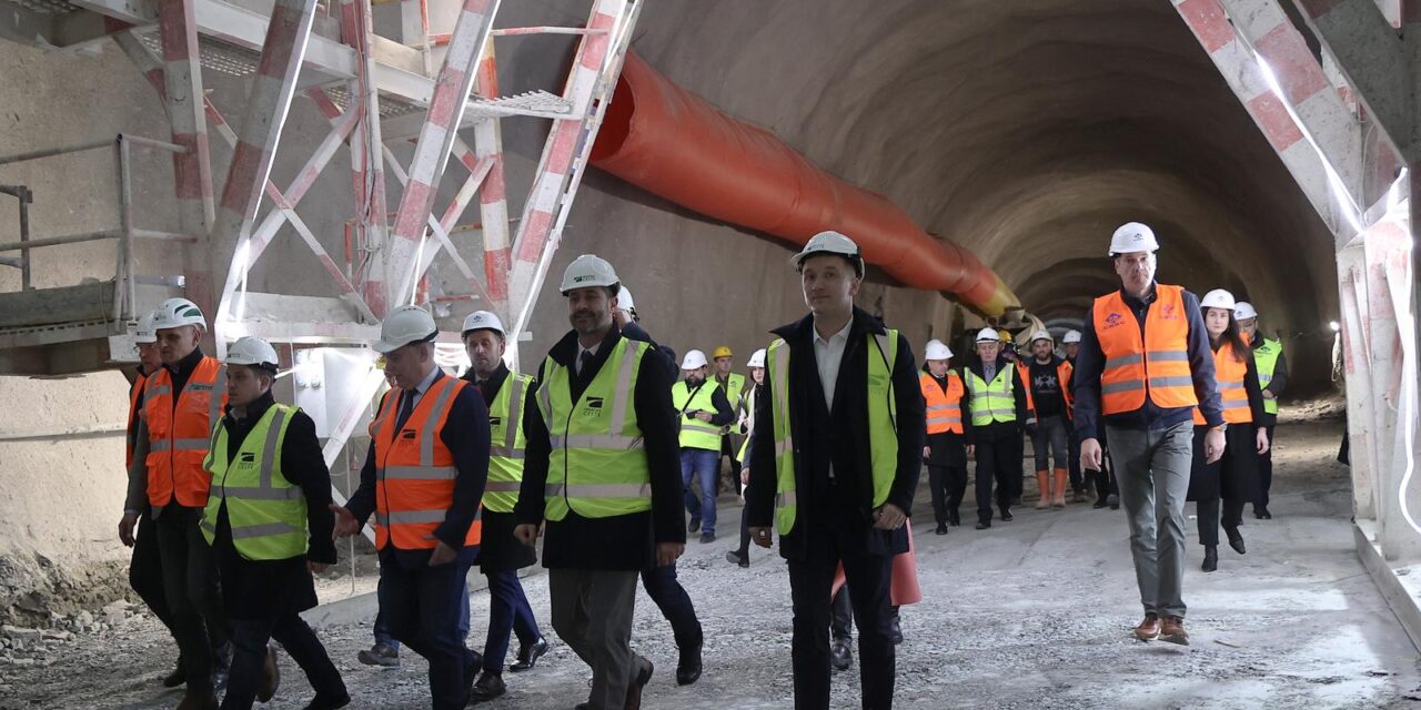 Split: Obilazak radova u tunelu Kozjak