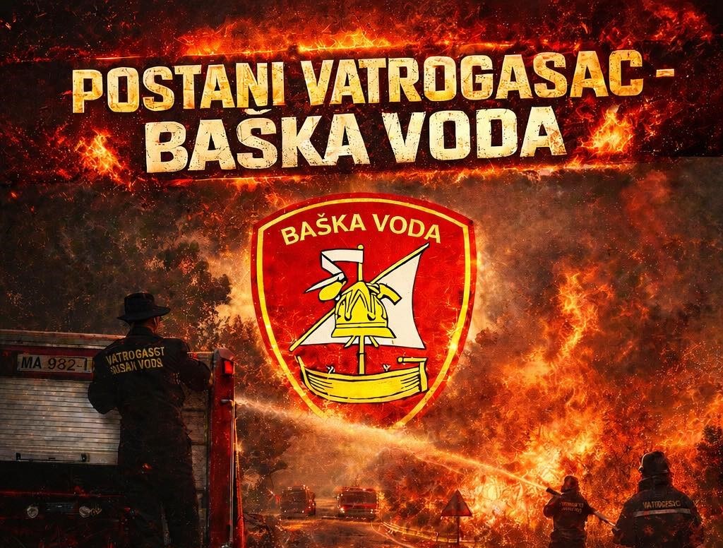 Postani vatrogasac Baška Voda