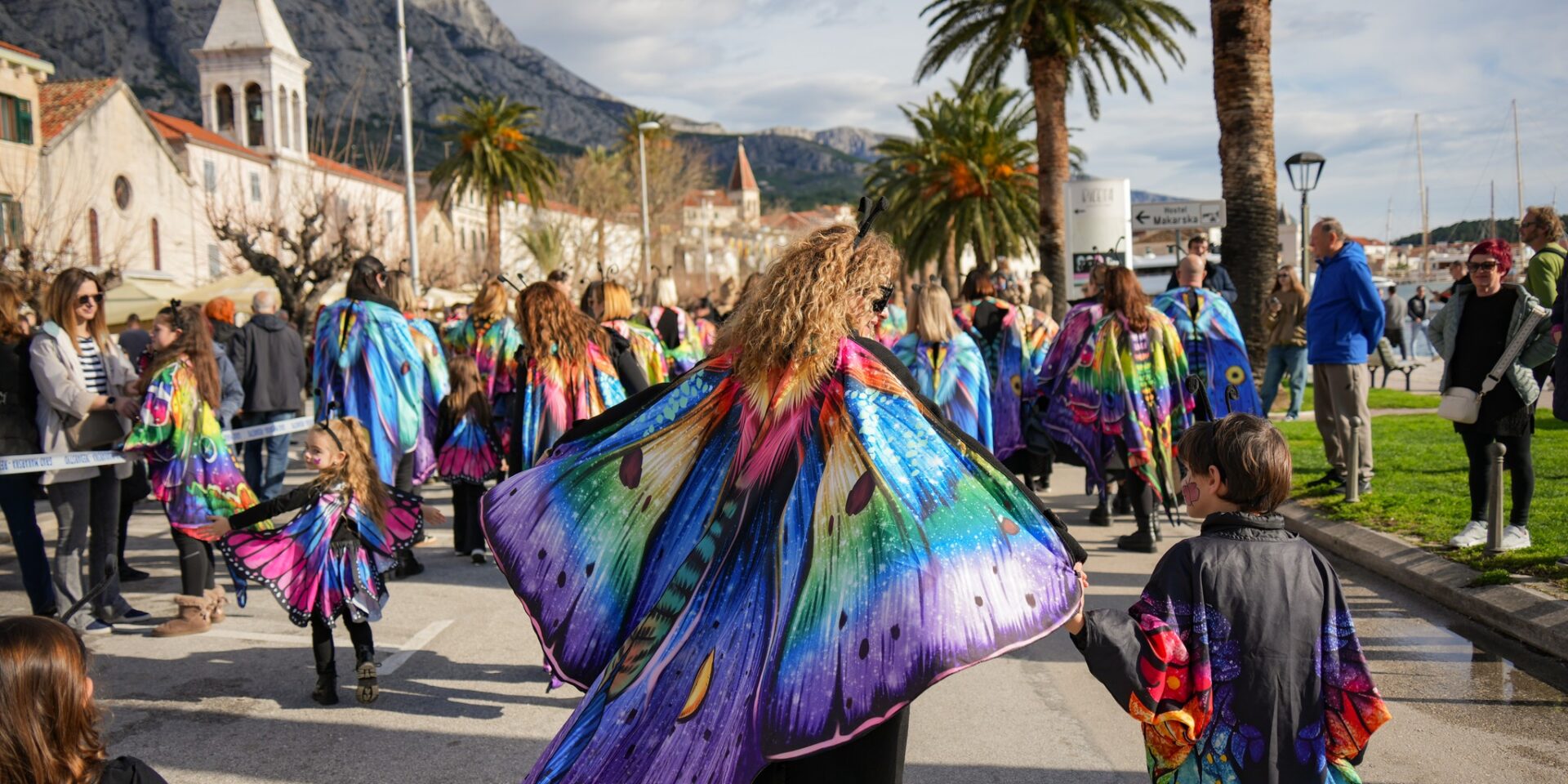 Regulacija prometa Makarska maškare