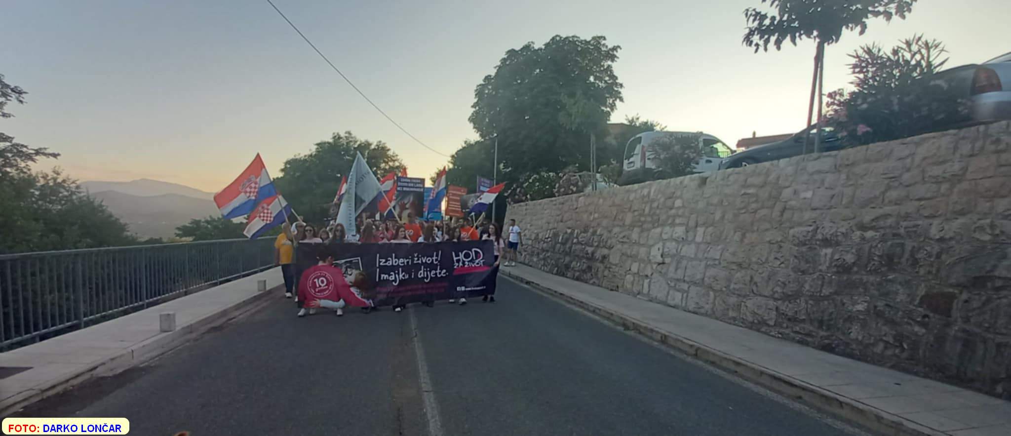 Hod za život Imotski – priopćenje 021 portal