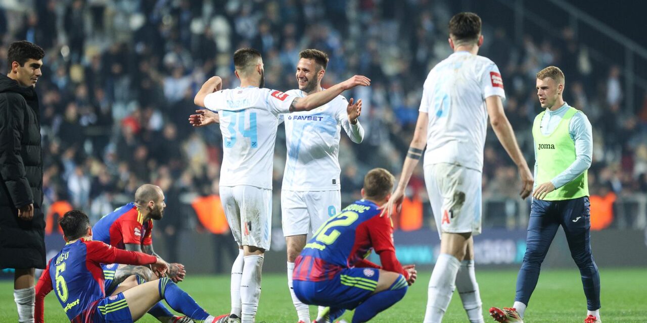 Susret Rijeke i Hajduka u četvrtfinalu Hrvatskog nogometnog kupa