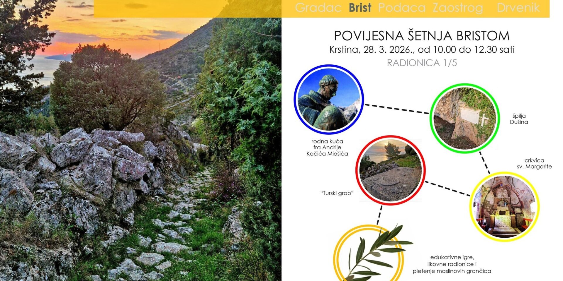 Radionica Gradac plakat