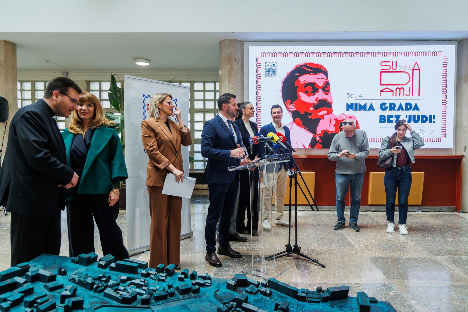 Split: Konferencija za medije povodom predstavljanja programa za Sudamiju 2026.