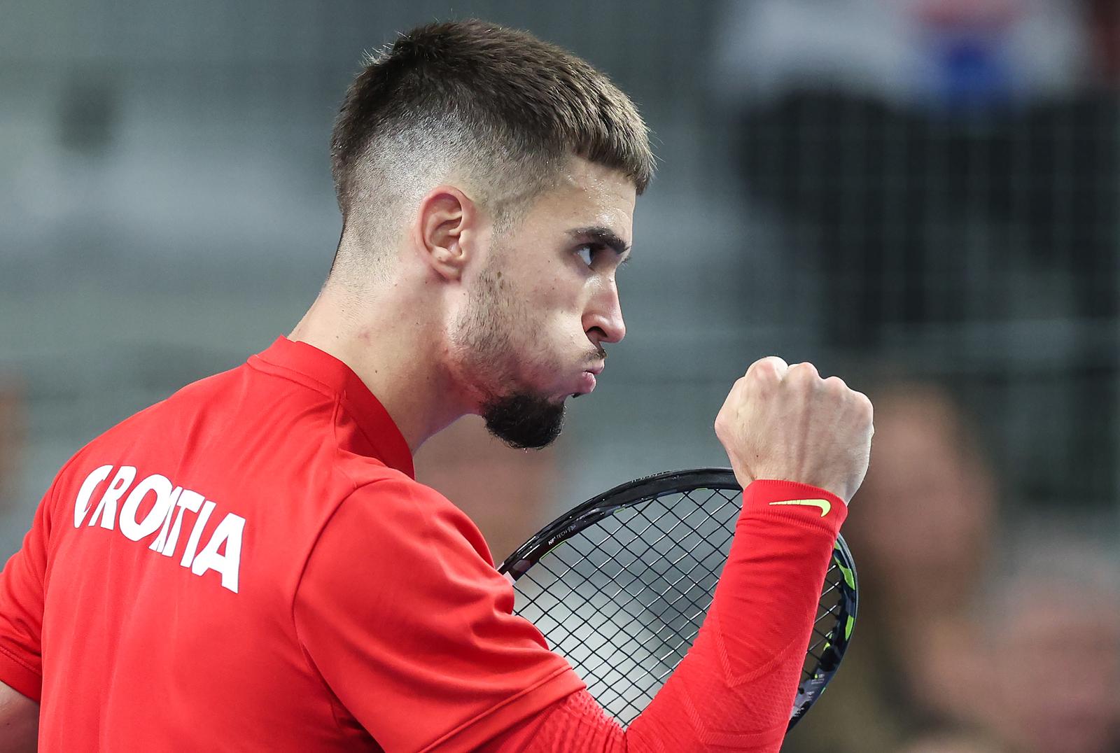 Vara�din: Davis cup, Dino Prizmi? – Elmer Moller