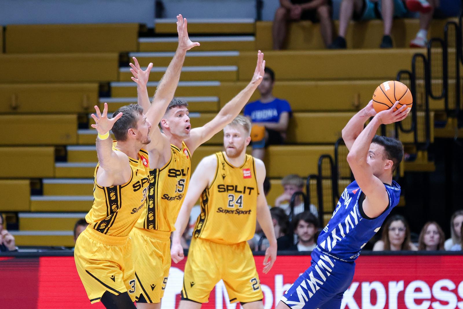 Zagreb: Treća utakmica polufinala Prvenstva Hrvatske, KK Cibona – KK Split