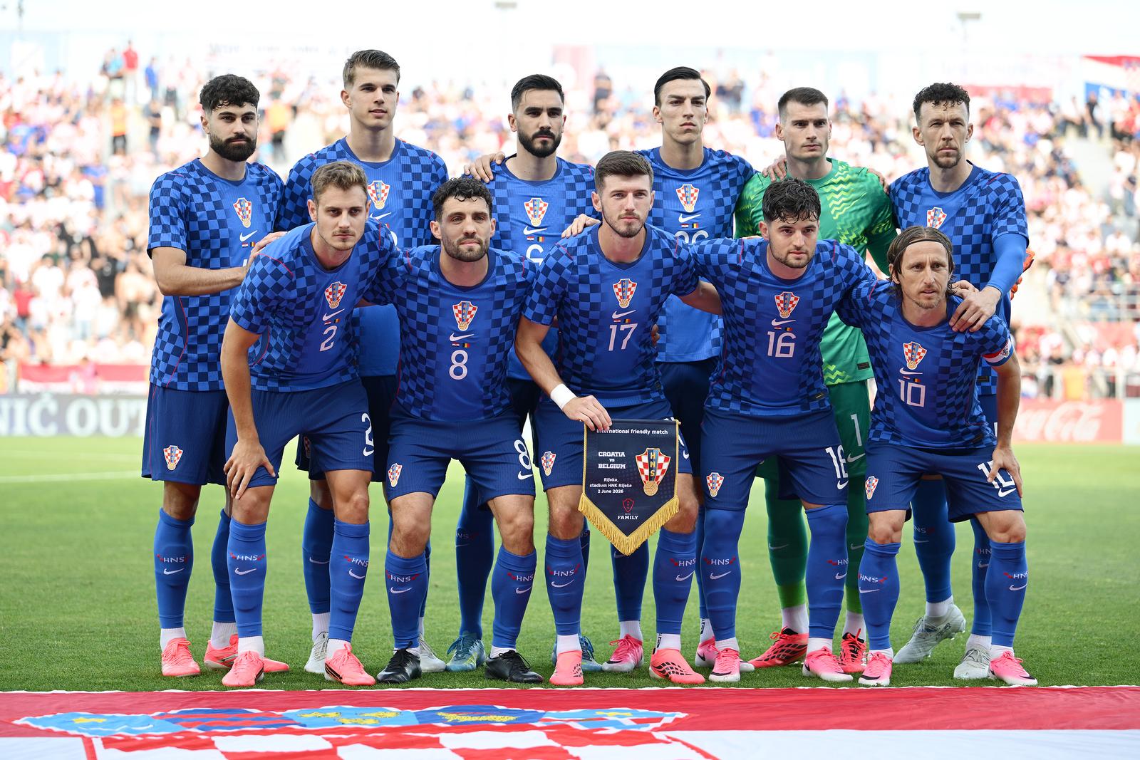 Rijeka: Prijateljska utakmica Hrvatske i Belgije uoči Svjetskog prvenstva