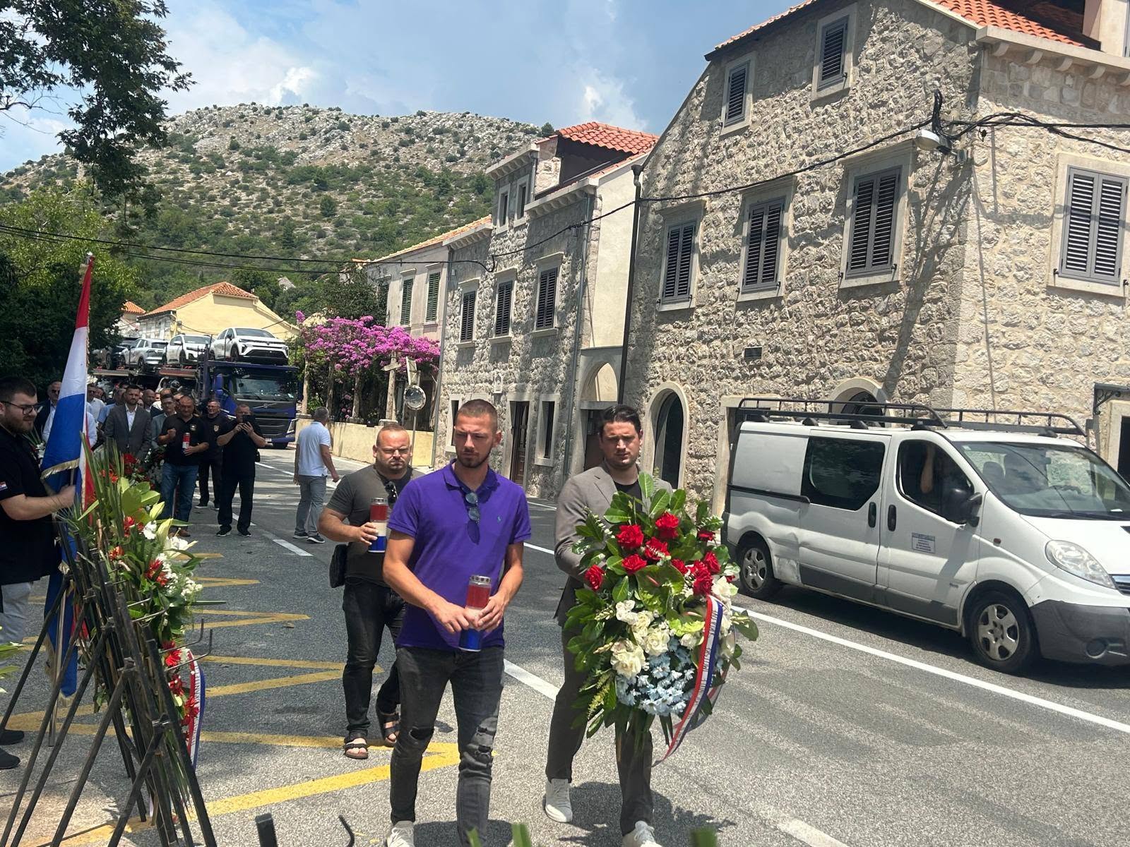 Delegacija općine Podbablje u Trstenu