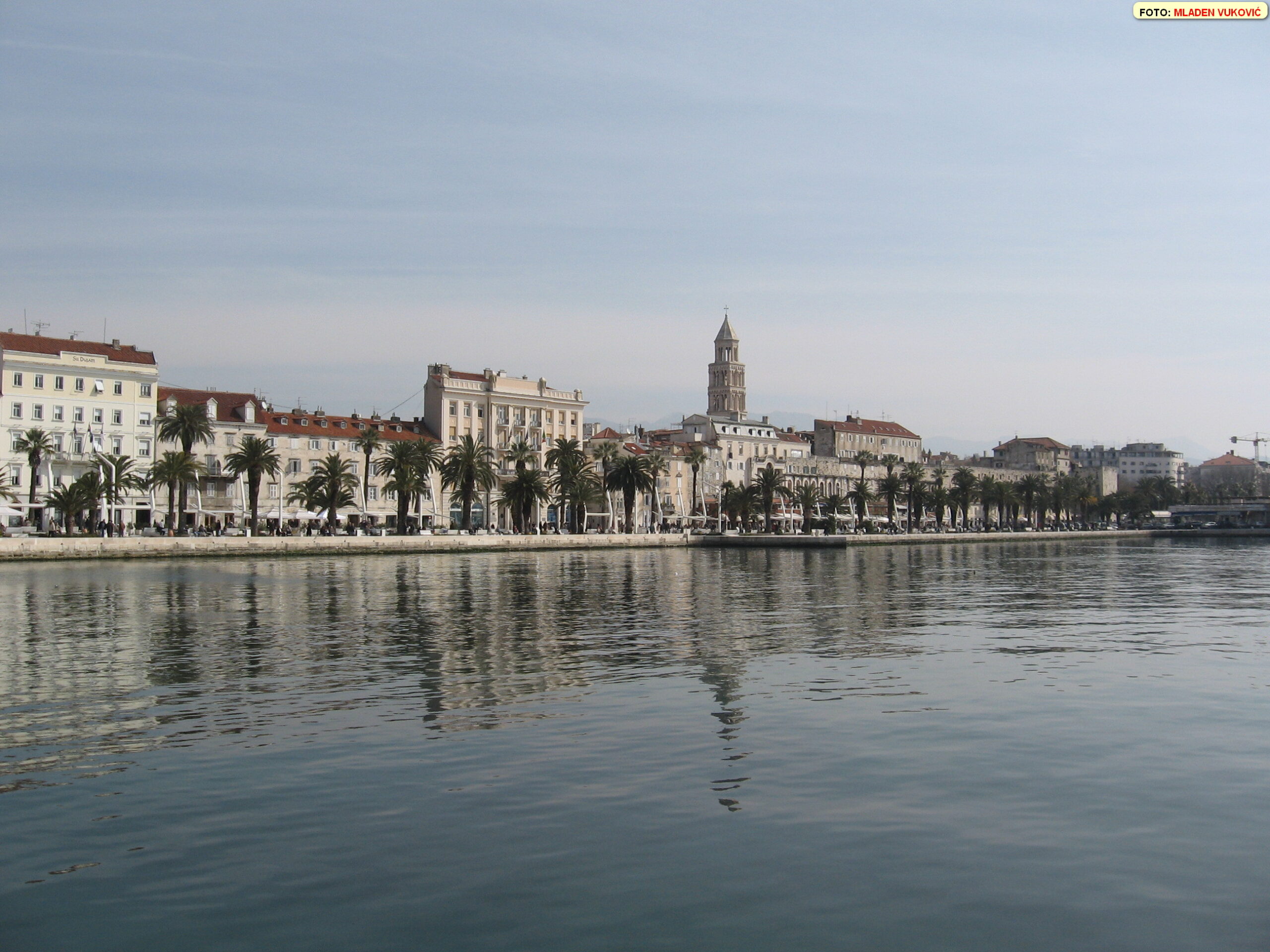 Dioklecijanova palača – pogled s mora