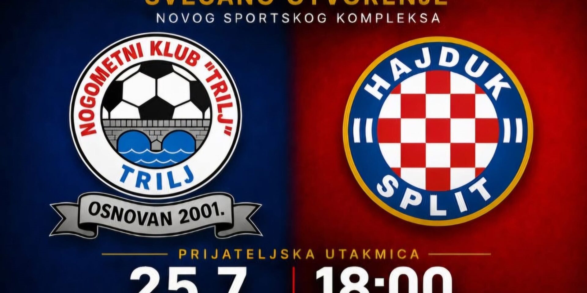 Hajduk na rođendanu NK Trilj 2001
