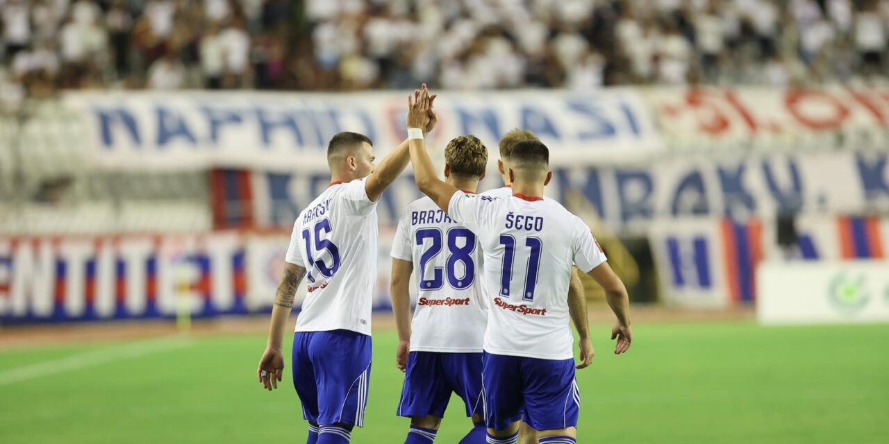 Split: Prva utakmica prvog pretkola Europske lige Hajduk – Žilina