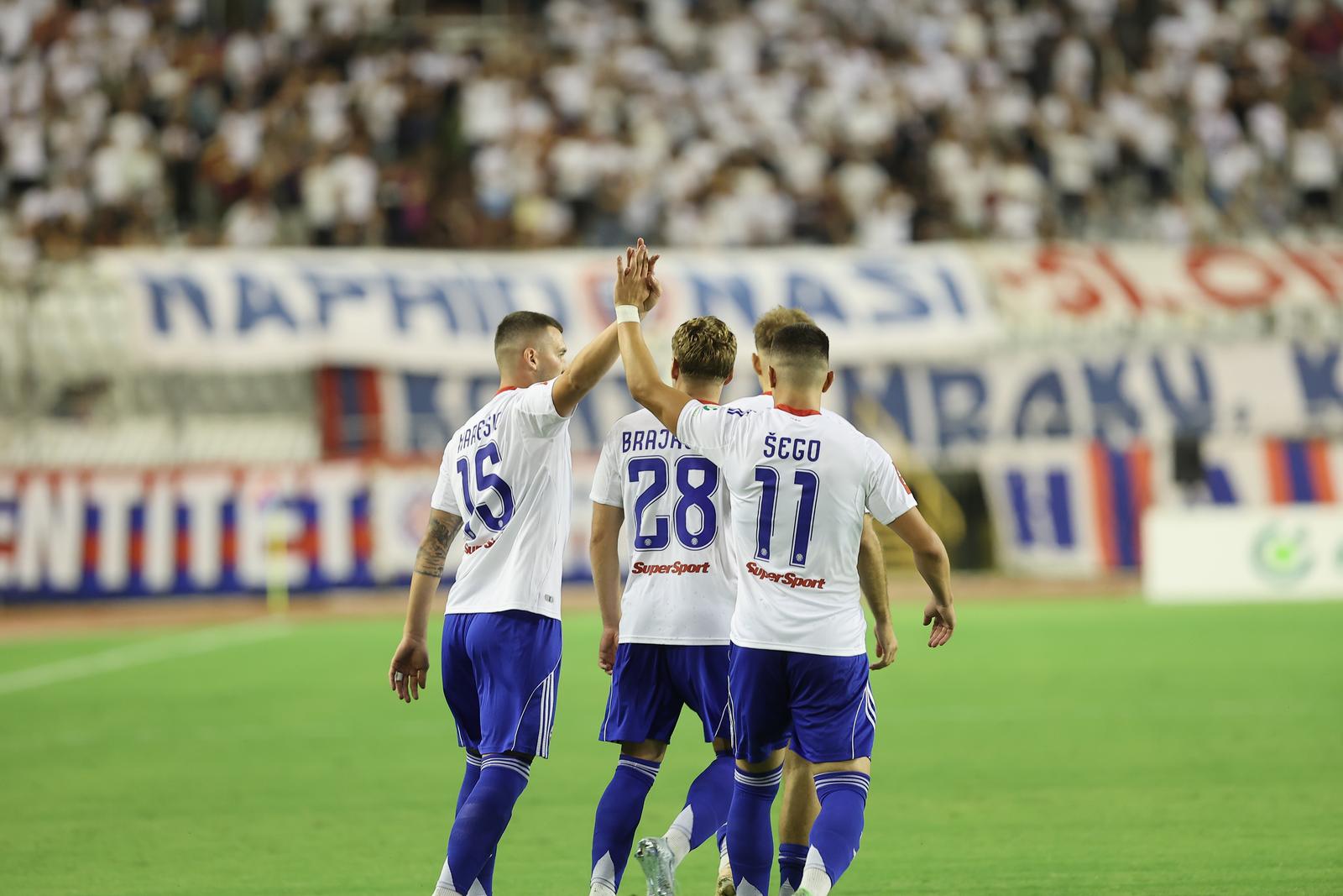 Split: Prva utakmica prvog pretkola Europske lige Hajduk – Žilina