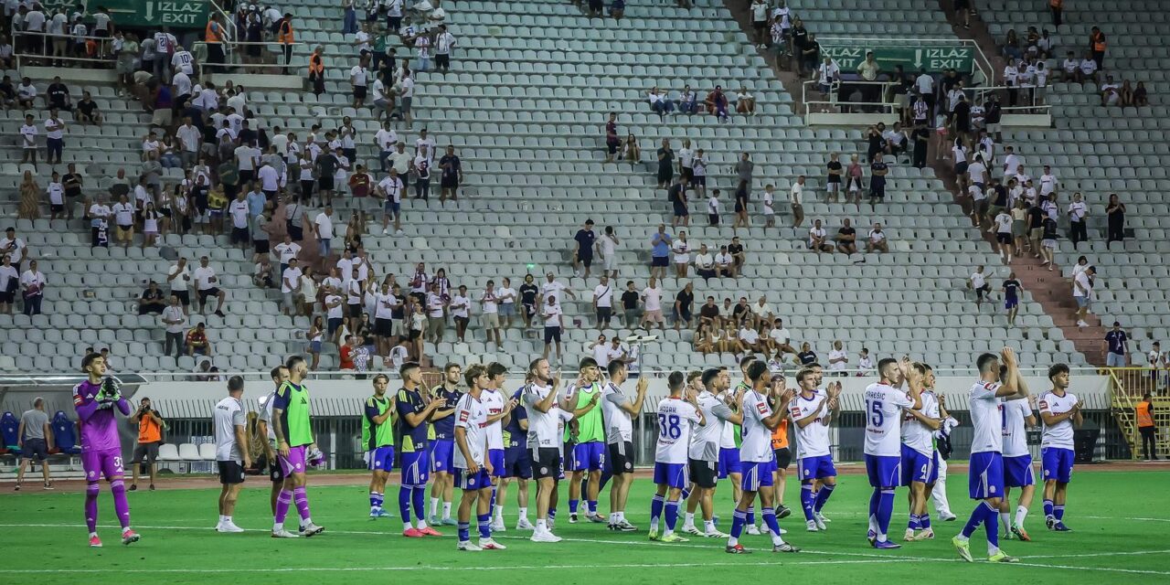 Split: Prva utakmica prvog pretkola Europske lige Hajduk – Žilina