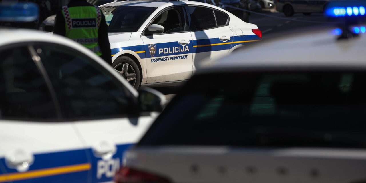 Ilustracija policijske intervencije