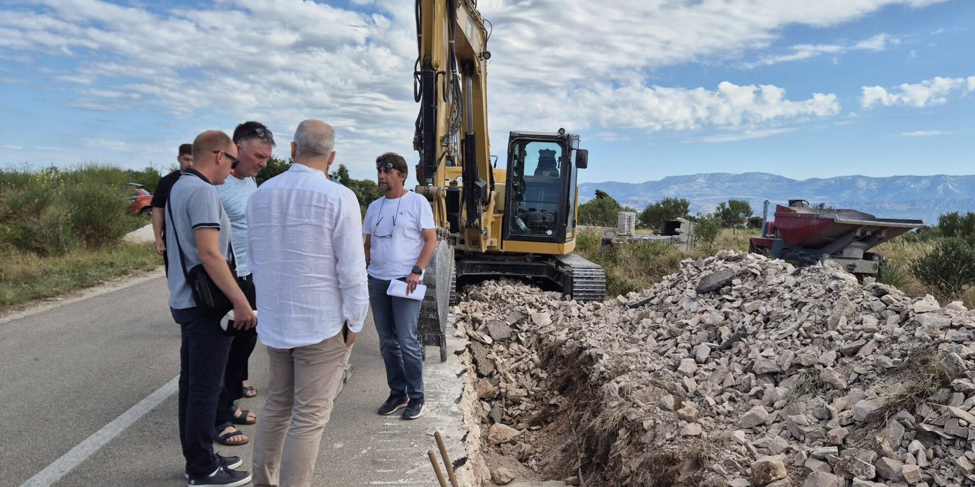 Vodovodna mreža u Donjem Humcu Brač