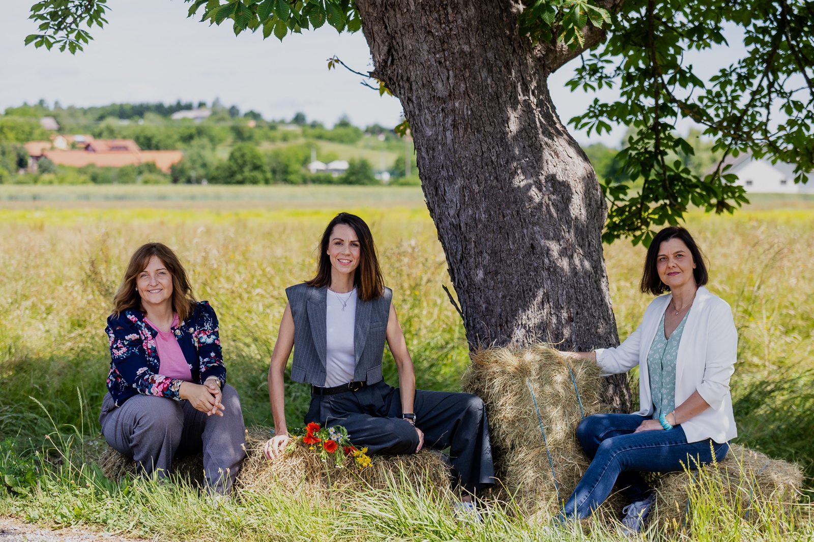 Žene koje mijenjaju selo Lidija Žganjer Gržetić, Nikolina Belavić, Dunja Radaković
